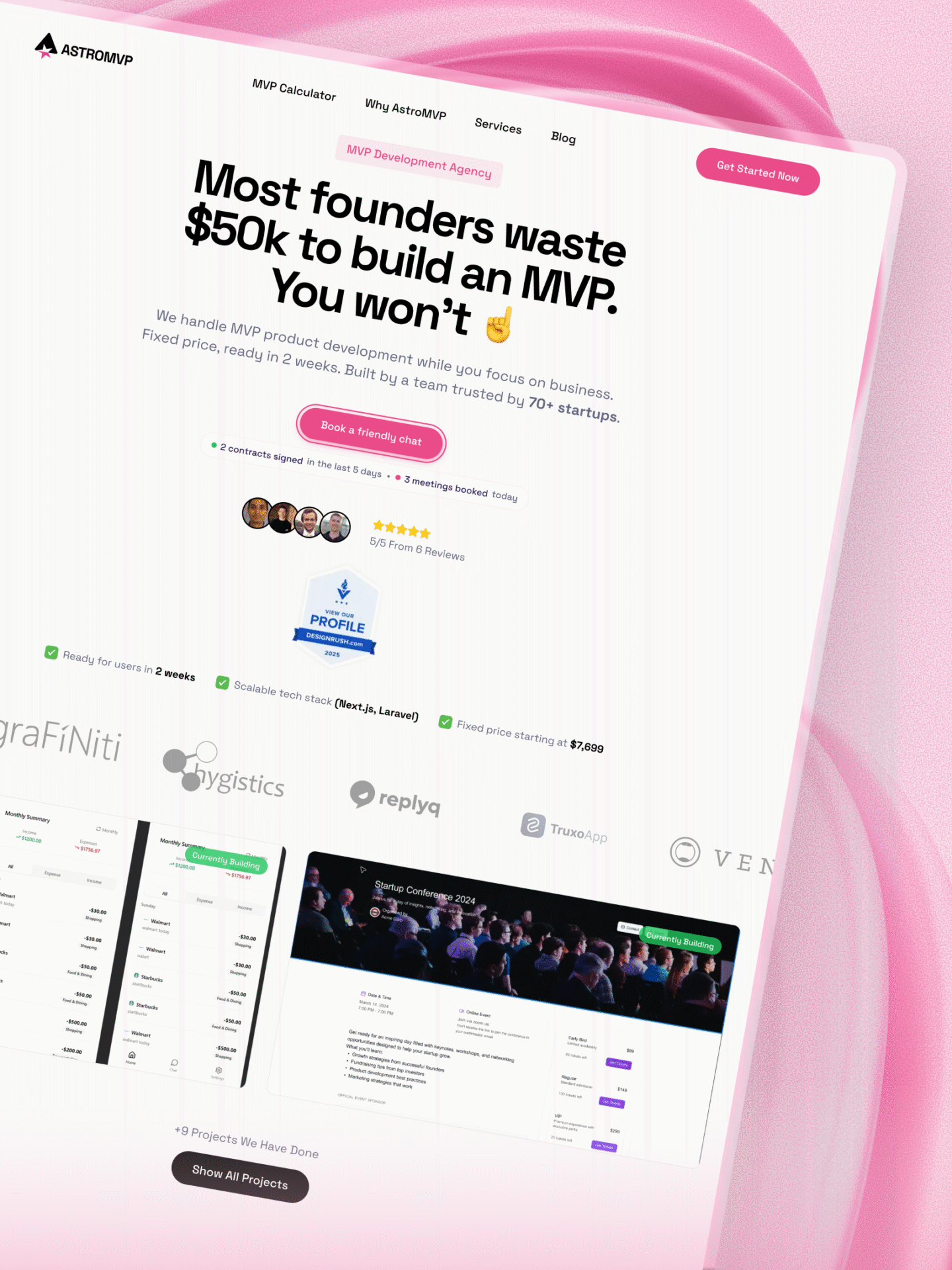 Homepage 21 Podtasker Unlimited Graphic Design astromvp