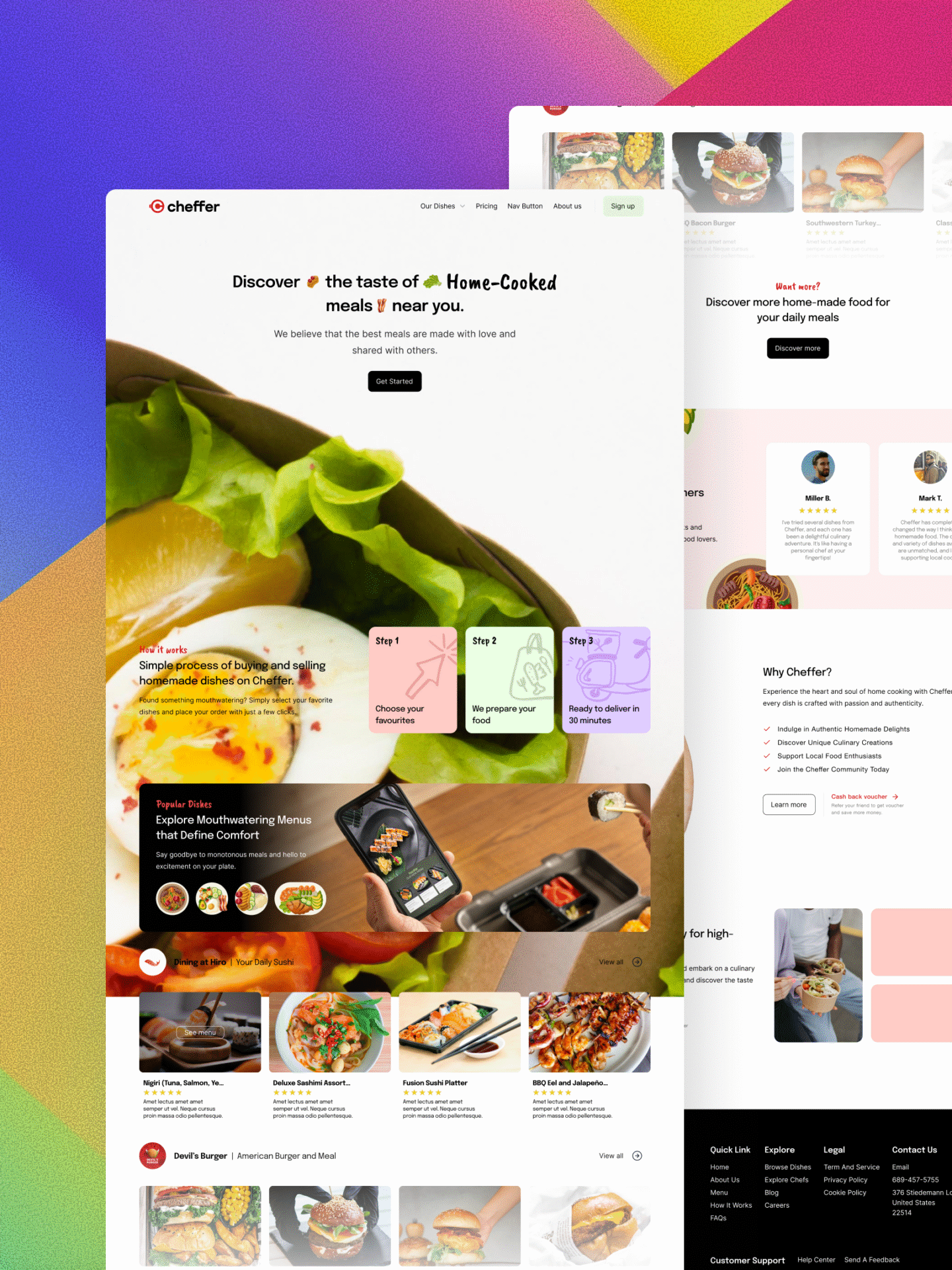 Homepage 12 Podtasker Unlimited Graphic Design cheffer